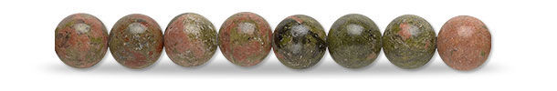 Unakite Gemstone Beads